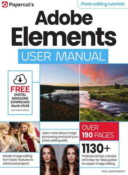 Adobe Elements User Manual – Issue 6 2024 Cover