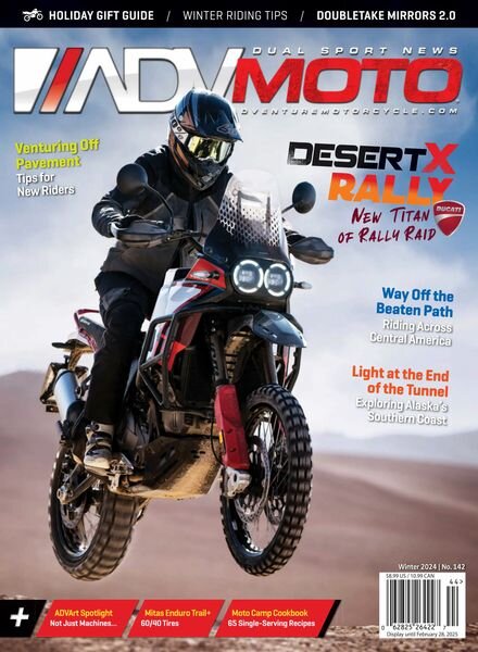 Adventure Motorcycle ADVMoto – Winter 2024 Cover