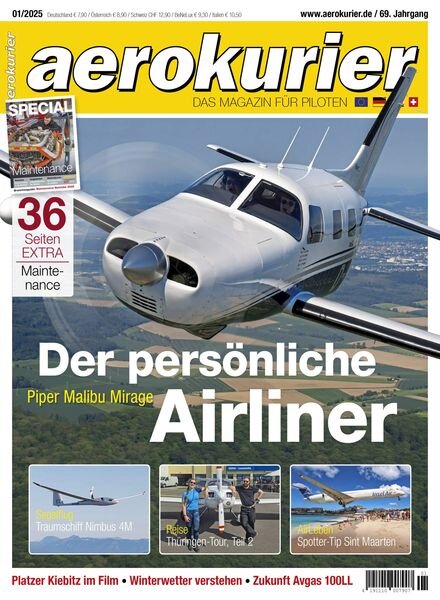 Aerokurier Germany – Januar 2025 Cover