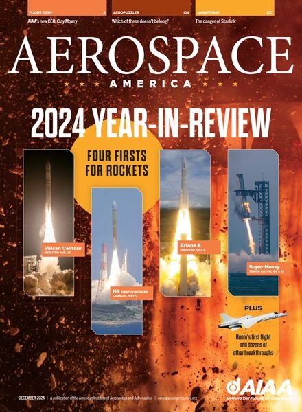 Aerospace America – December 2024 Cover