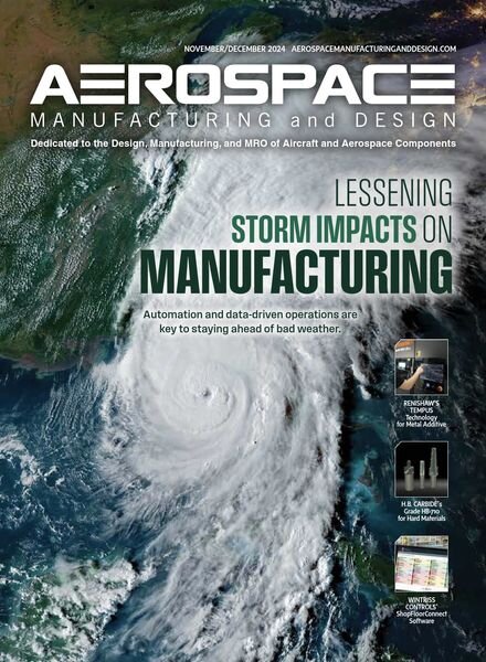Aerospace Manufacturing and Design – November-December 2024 Cover