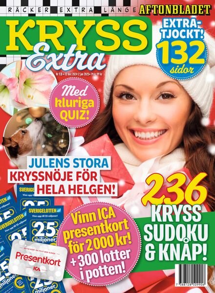 Aftonbladet Kryss Extra – December 2024 Cover