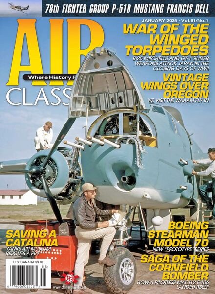 Air Classics Where History Flies! – January 2025 Cover