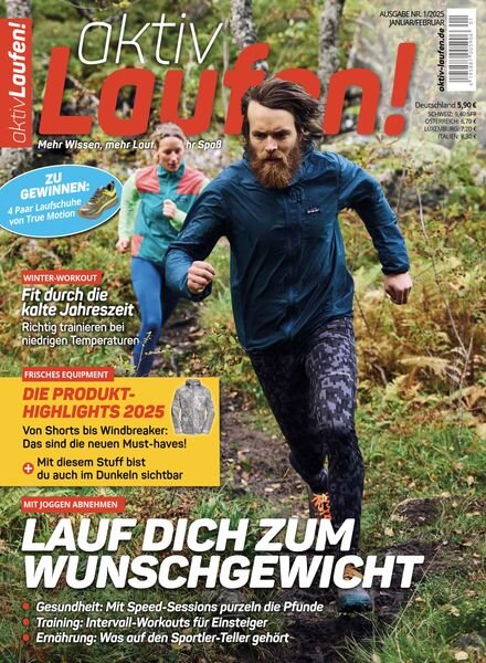 Aktiv Laufen – Januar-Februar 2025 Cover