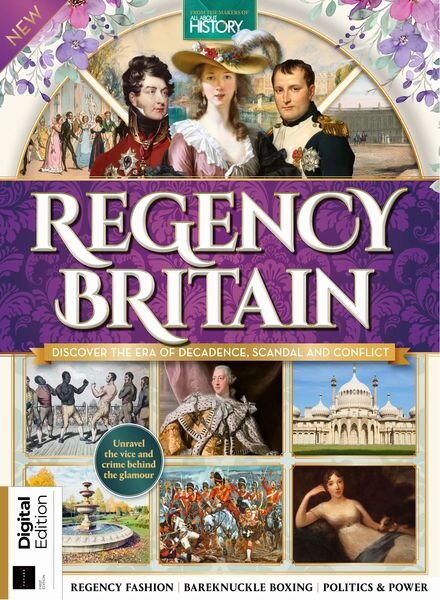 All About History – Book of Regency Britain – 1st Edition – 28 November 2024 Cover