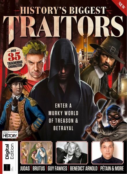 All About History – History’s Biggest Traitors – 1st Edition – 28 November 2024 Cover