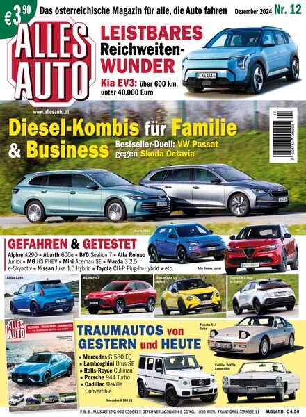 Alles Auto – Dezember 2024 Cover
