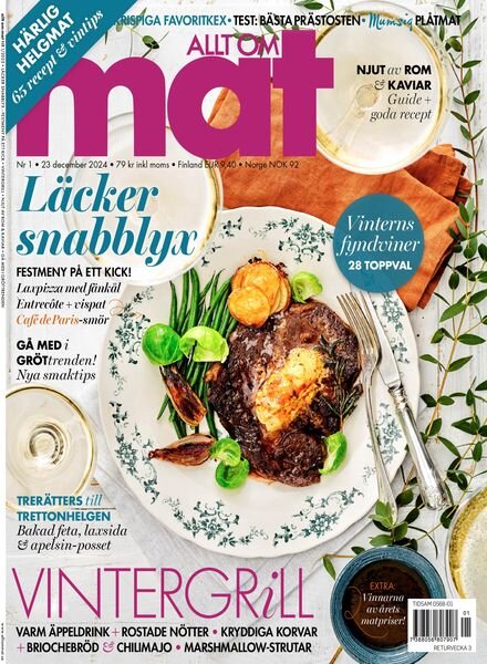 Allt om Mat – 23 December 2024 Cover