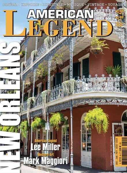 American Legend – Decembre 2024 – Janvier-Fevrier 2025 Cover