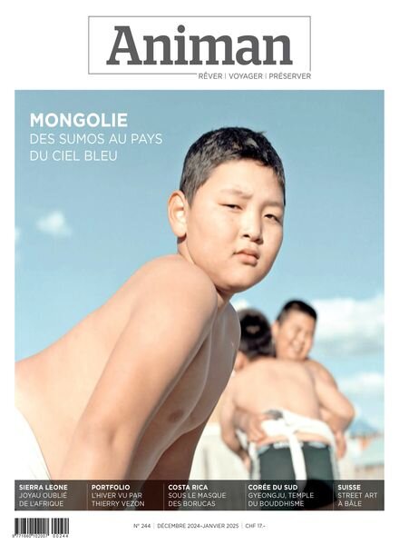 Animan edition francaise – Decembre 2024 – Janvier-Fevrier 2025 Cover