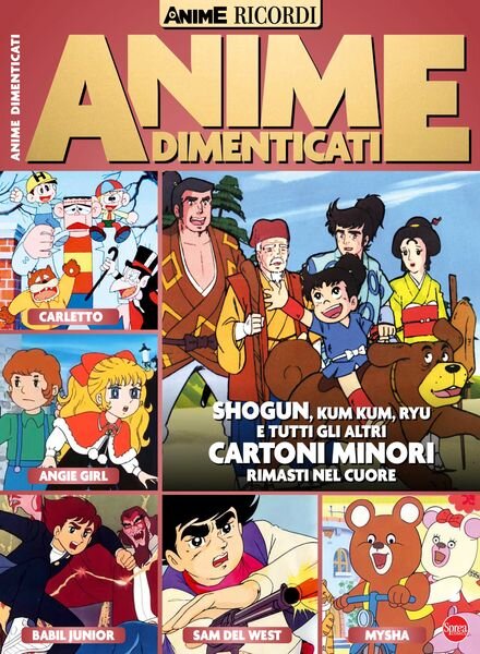 Anime Cult Ricordi – Anime Dimenticati – Gennaio 2025 Cover