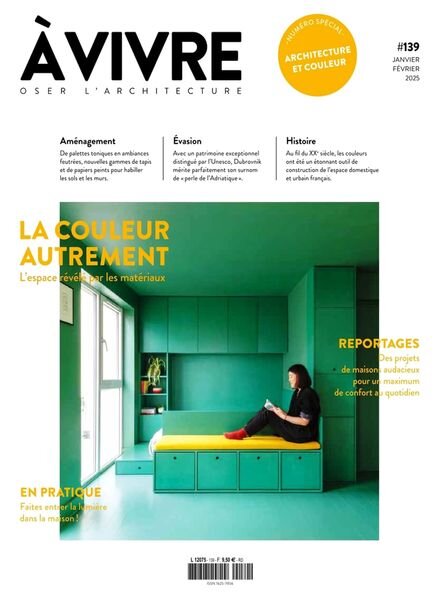 Architectures a vivre – Janvier-Fevrier 2025 Cover