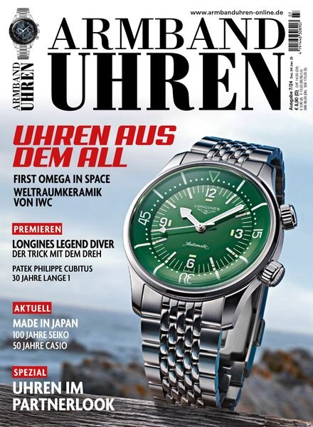 Armbanduhren – Dezember 2024 – Januar 2025 Cover