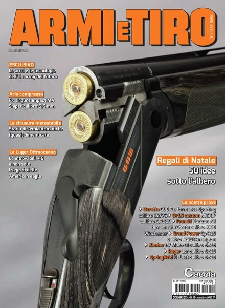 Armi e Tiro – Dicembre 2024 Cover