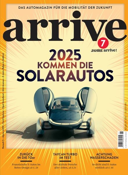 Arrive – Dezember 2024 Cover