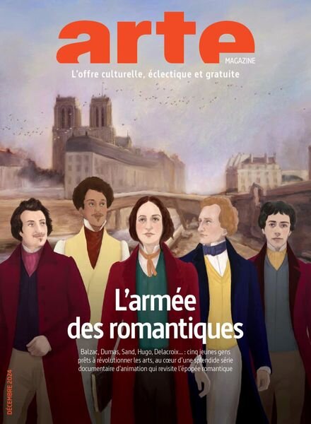 Arte Magazine French Edition – Decembre 2024 Cover