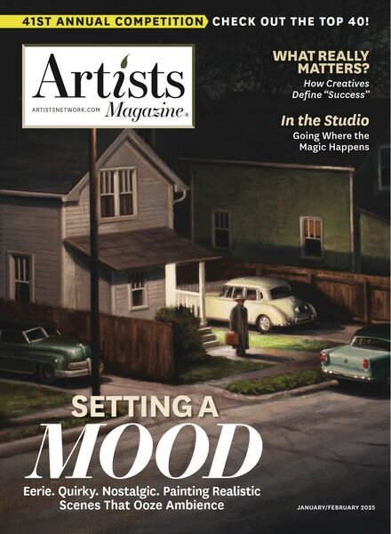 Artists Magazine – January-February 2025 Cover