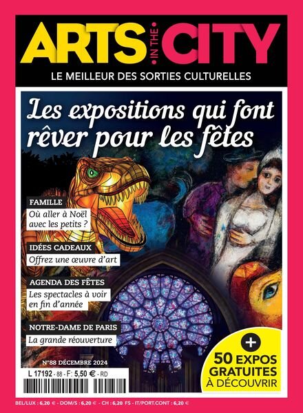 Arts in the City – Decembre 2024 Cover