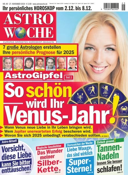 Astrowoche – 27 November 2024 Cover