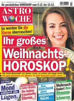 Astrowoche – 4 Dezember 2024