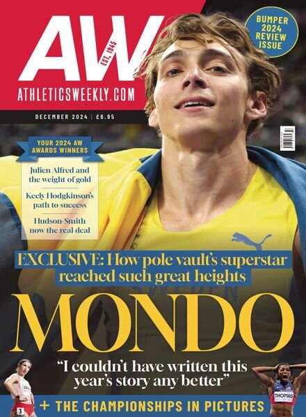 Athletics Weekly – December 2024 Cover