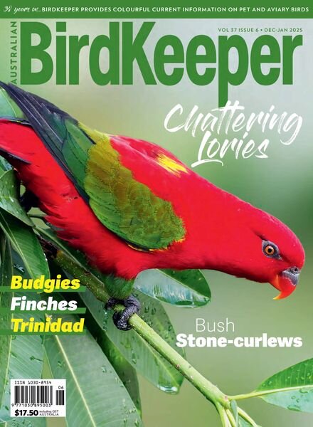Australian Birdkeeper – December 2024 – January 2025 Cover