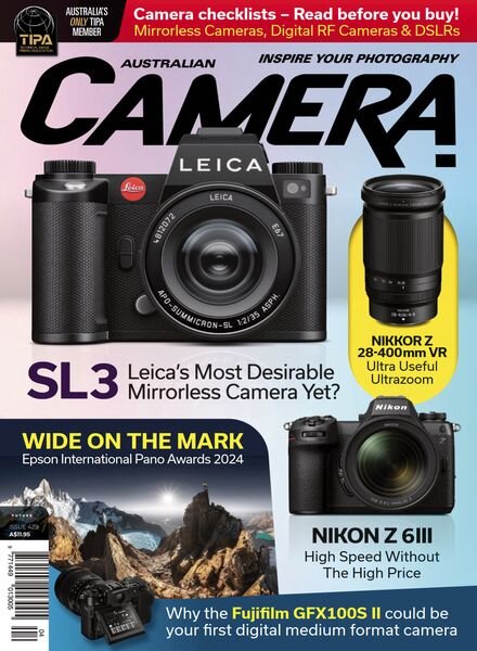 Australian Camera – Issue 429 2024 Cover