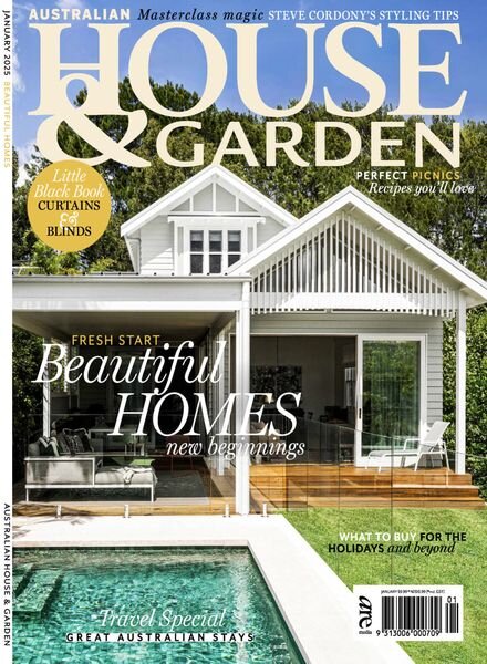 Australian House & Garden – January 2025 Cover