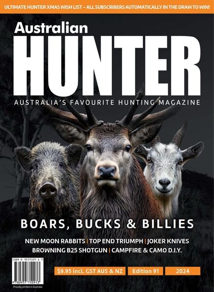 Australian Hunter – Edition 91 2024 Cover