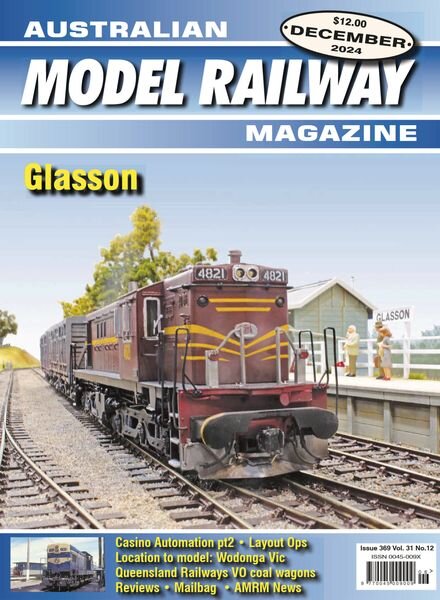 Australian Model Railway Magazine – December 2024 Cover