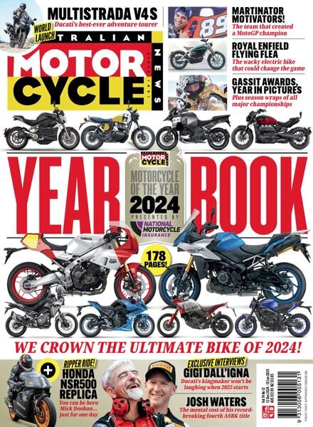 Australian Motorcycle News – 12 December 2024 Cover