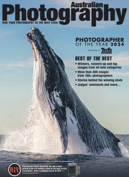 Australian Photography – Photographer of Year 2024 Cover