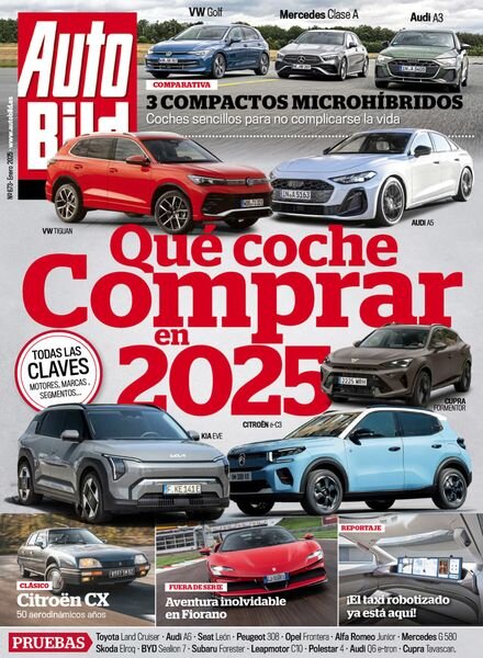 Auto Bild Espana – Enero 2025 Cover