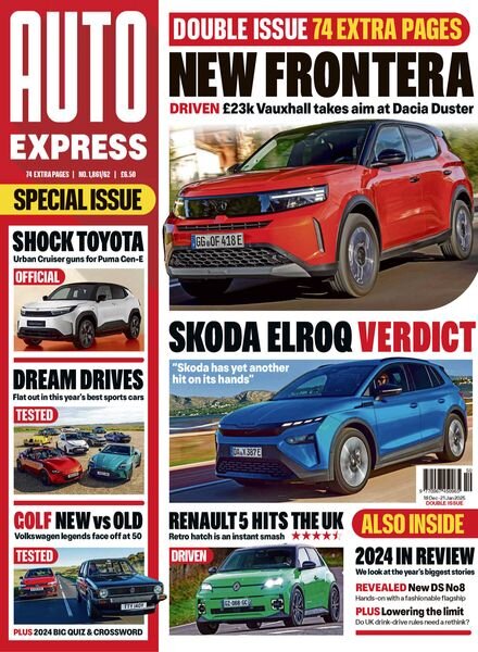 Auto Express – 18 December 2024 Cover