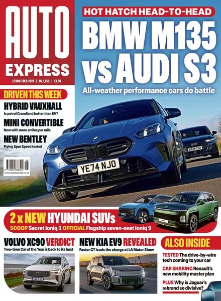 Auto Express – 27 November 2024 Cover