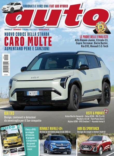 Auto – Gennaio 2025 Cover