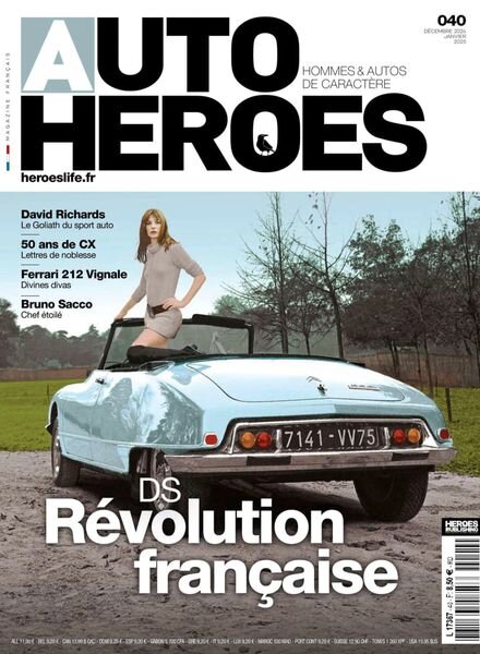 Auto Heroes – Decembre 2024 – Janvier 2025 Cover