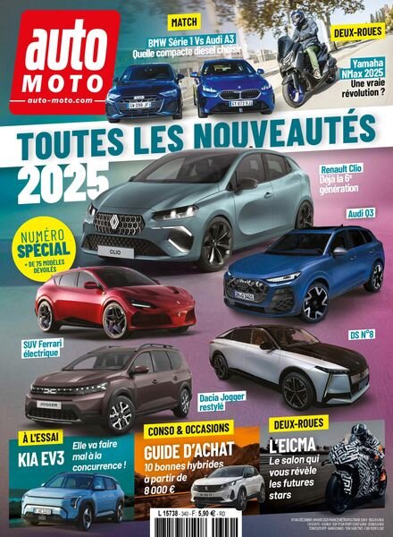 Auto Moto France – Decembre 2024 – Janvier 2025 Cover