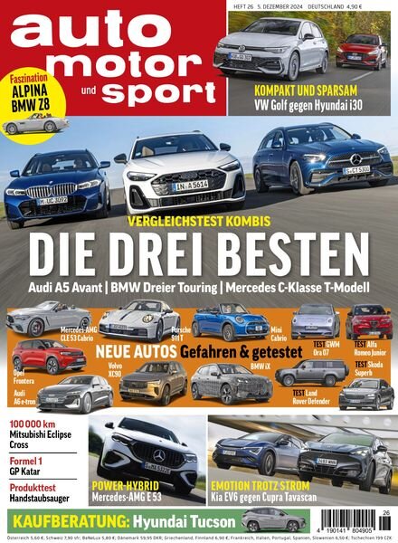 Auto Motor und Sport – 4 Dezember 2024 Cover