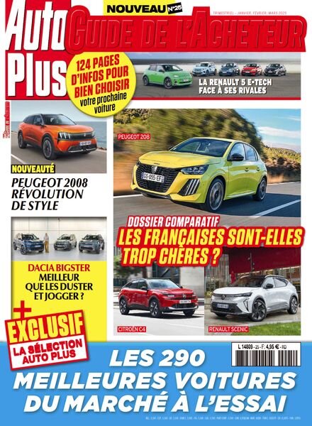 Auto Plus Guide de l’Acheteur – Janvier-Fevrier-Mars 2025 Cover