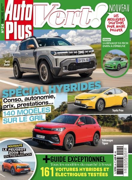 Auto Plus Vert – Janvier-Fevrier-Mars 2025 Cover