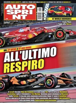 Auto Sprint – 3 Dicembre 2024
