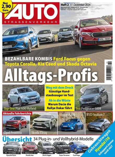 Auto Strassenverkehr – 16 Dezember 2024 Cover