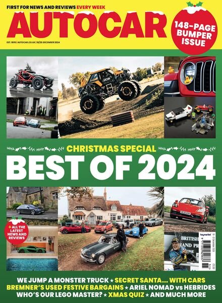 Autocar UK – 18 December 2024 Cover