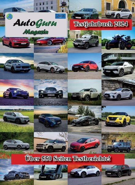 AutoGuru Spezial – Testjahrbuch 2024 Cover