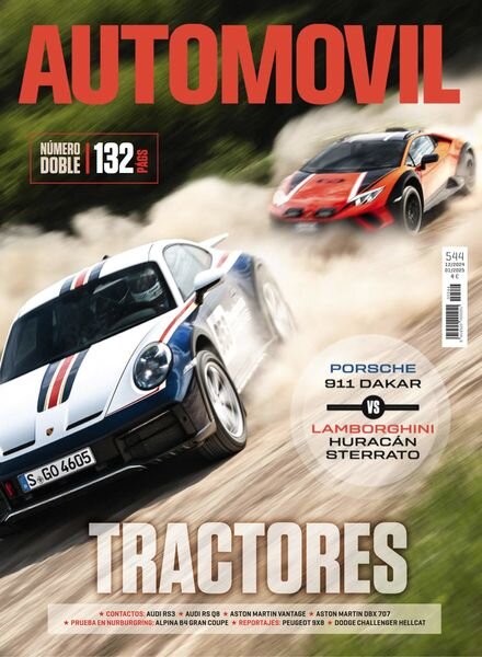 Automovil Espana – Diciembre 2024 – Enero 2025 Cover