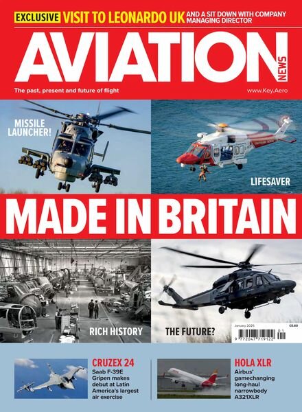 Aviation News – January 2025 Cover