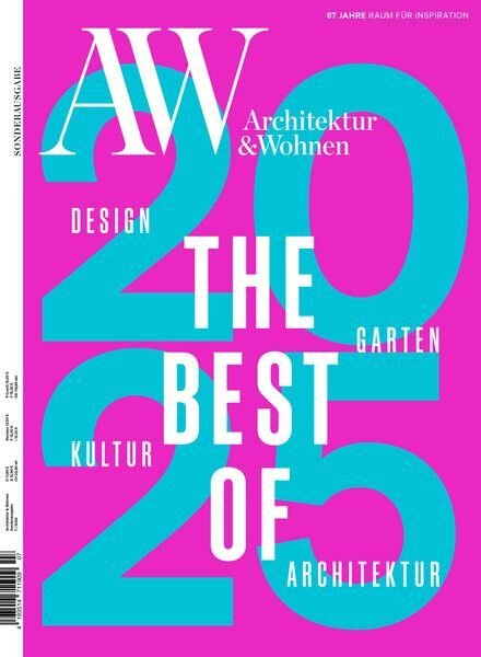 AW Architektur & Wohnen – 30 November 2024 Cover