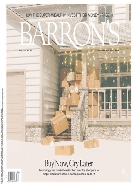 Barron’s – December 23 2024 Cover