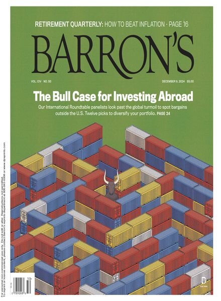Barron’s – December 9 2024 Cover